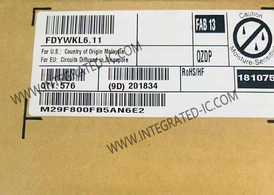 M29F800FB5AN6E2 Memory IC Chip 8Mbit Paralel Nor Memori Tertanam TSOP-48