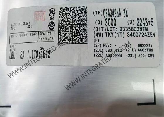OPA349NA Chip Sirkuit Terpadu 70kHz Penguat Operasional CMOS CMOS SOT-23-5