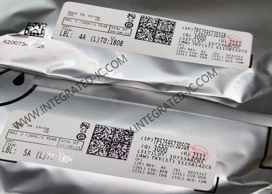 TPS259573DSGR Chip Sirkuit Terpadu 4A Elektronik Sekring WSON-8 Pengontrol Pertukaran Panas