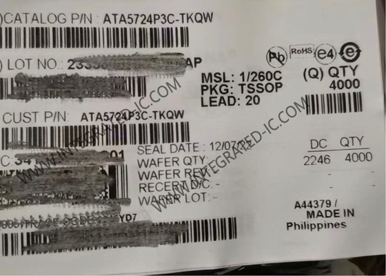 ATA5724P3C-TKQW Wireless Communication Module Multi-Chip PLL Receiver Paket TSSOP-20