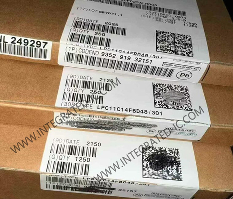 LPC11C14FBD48/301 Mikrokontroler MCU 32-Bit Single-Core ARM Cortex-M0 MCU LQFP-48