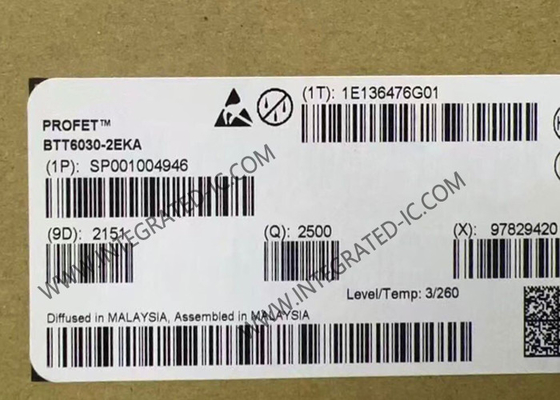 BTT6030-2EKA Chip Sirkuit Terpadu 4A Saklar Daya Smart High Sakelar IC PG-DSO-14