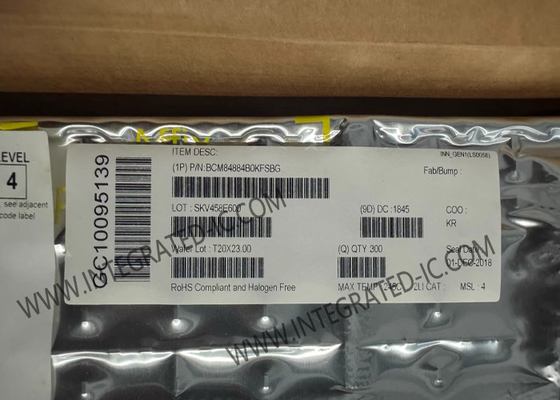 BCM84884B0KFSBG Ethernet IC Quad-Port Ethernet CMOS Transceiver Paket BGA