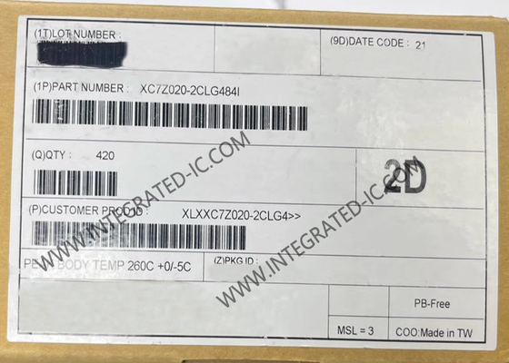 Umum Tujuan Field Programmable Gate Array XC7Z020-2CLG484I 766MHz 484-CSPBGA