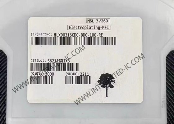 Sensor IC MLX90316KDC-BDG-100-RE Efek Hall Sensor Posisi Rotary IC 8-SOIC