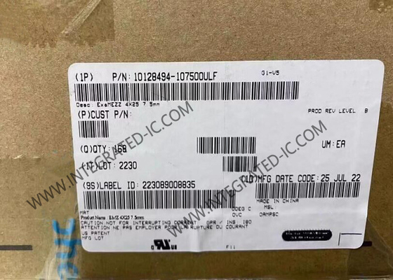 10128494-107500ULF Konektor 350POS ExaMEZZ 56Gb/s Konektor Mezzanine Kecepatan Tinggi