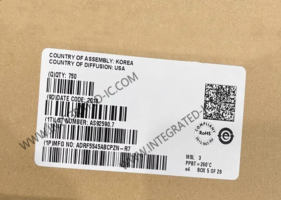 Chip Sirkuit Terpadu ADRF5545ABCPZN Tujuan Umum RF Front End IC 40-VFQFN