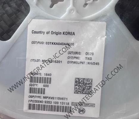 MPXV6115V6T1 Sensor IC -115 To 0 kPa Gauge Dan Absolute Pressure Sensor SOP-8