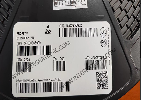 BTS50080-1TMA Chip Sirkuit Terpadu Sakelar Daya Sisi Tinggi PG-TO220-7 Sakelar Daya IC