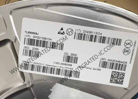 Chip Sirkuit Terpadu TLE9250SJ Hingga 5Mbps Transceiver CAN FD Otomotif