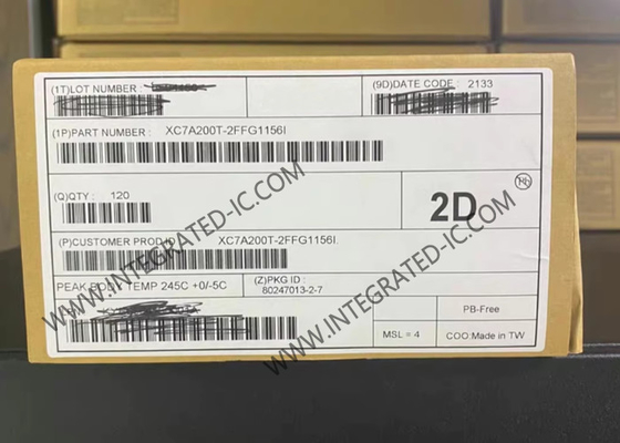 Kinerja Tinggi XC7A200T-2FFG1156I 1156-BBGA Field Programmable Gate Array