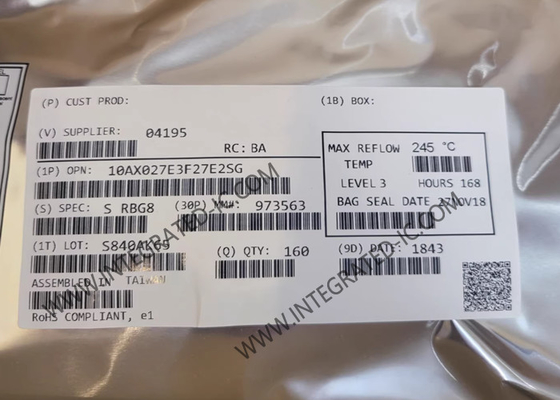 10AX027E3F27E2SG Field Programmable Gate Array Arria Berkinerja Tinggi 10 GX FPGA IC