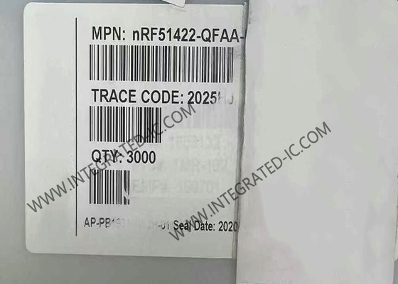 NRF51422-QFAA BT IC Multiprotocol BT Low Energy dan 2.4GHz Sistem-on-Chip