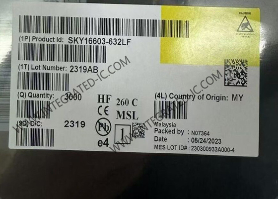 SKY16603-632LF Integrated Circuit Chip High-Linearity Dual PIN Diode Limiter