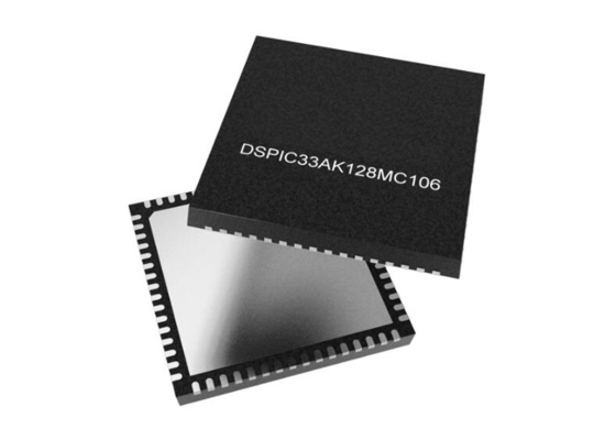 DSPIC33AK128MC106-E/M7 Mikrokontroler MCU Kontroler Sinyal Digital VQFN-64 32-Bit DSC