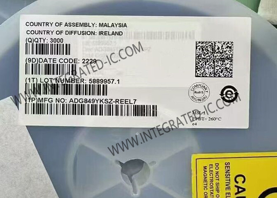 ADG849YKSZ Chip Sirkuit Terpadu 600mohm CMOS SPDT SWITCH IC SC70-6 Sakelar Analog IC