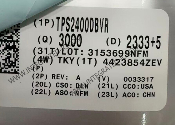 TPS2400DBVR Integrated Circuit Chip 5.5V Overvoltage Protection Controller dengan 100V Input Transient Protection