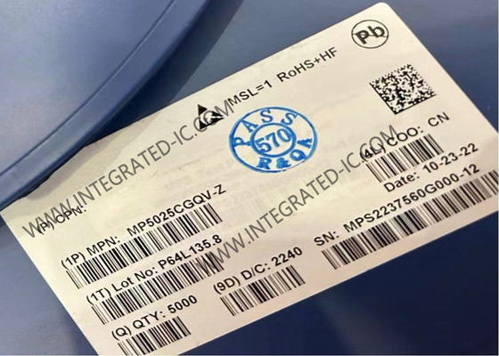 MP5025CGQV Chip Sirkuit Terpadu 16V 15A 3mΩ Perangkat Perlindungan Hot-Swap Dengan Pemantauan arus