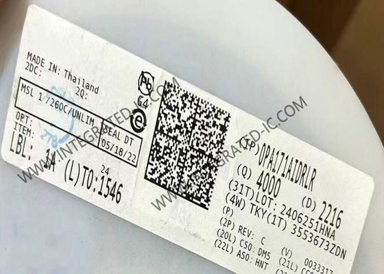 OPA171AIDRLR Chip Sirkuit Terpadu Single 36V 3MHz Penguat Operasional Berdaya Rendah