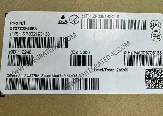 Chip sirkuit terintegrasi BTS7200-4EPA 4 Output 1A Smart High Side Power Switch