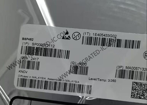 BSP452 CHIP Sirkuit Terpadu Cerdas Sakelar Daya Sisi Tinggi 700MA Sakelar Daya IC