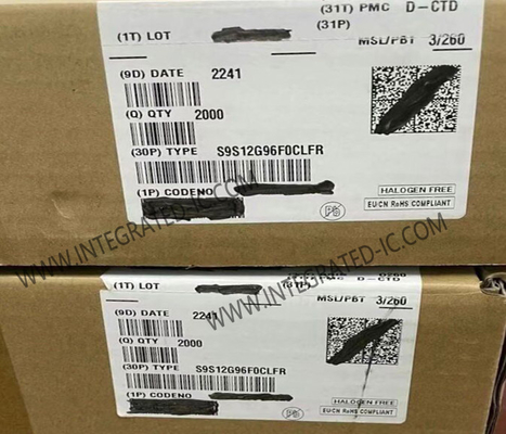 S9S12G96F0CLFR Mikrokontroler MCU 16-Bit 25MHz S12G Umum Tujuan Mikrokontroler Otomotif