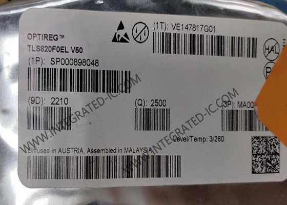 TLS820F0EL Chip Sirkuit Terpadu Performa Tinggi Pengatur Tegangan Linier Drop-out Rendah Untuk Pasokan 5V