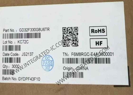 GD32F330G8U6TR Mikrokontroler MCU 84MHz Entry Level 32Bit Mikrokontroler QFN28