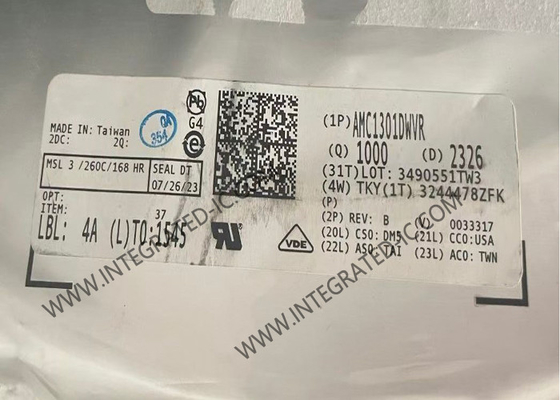 AMC1301DWVR Integrated Circuit Chip Precision Reinforced Isolated Amplifier Untuk Sensing Arus