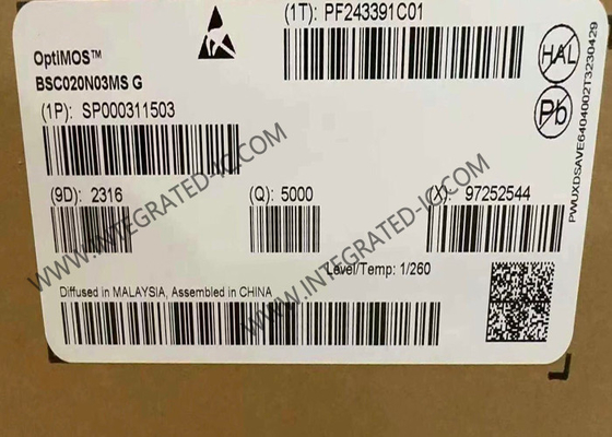 BSC020N03MSG Integrated Circuit Chip 30V OptiMOS N-Channel Power MOSFET Transistor
