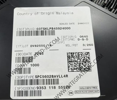 SPC5602BAVLL4R Mikrokontroler MCU 48MHz 32Bit Single Core Mikrokontroler IC LQFP100