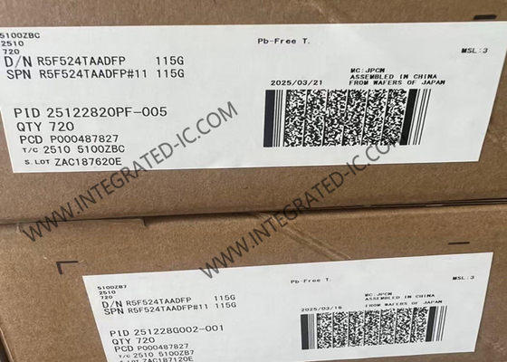 R5F524TAADFP Mikrokontroler MCU Mikrokontroler 32 Bit Dengan FPU On-Chip Mampu Mengemudi Dua Motor Secara Simultan