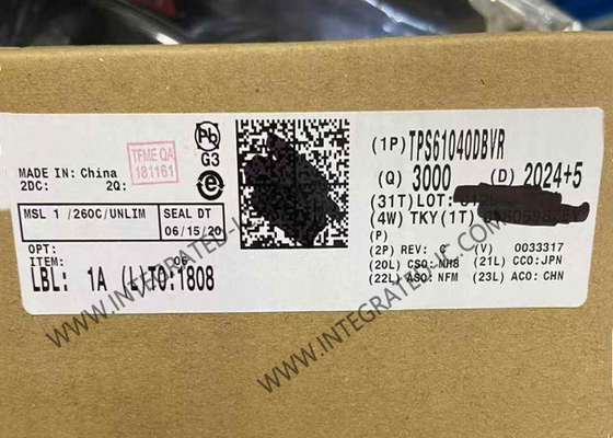 TPS61040DBVR Integrated Circuit Chip 28V 400mA Switch Boost Converter Untuk Aplikasi LCD Dan LED Putih