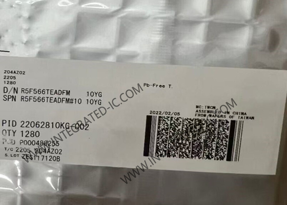 R5F566TEADFM Mikrokontroler MCU Mikrokontroler 32-bit 160MHz 32Bit Single Core MCU