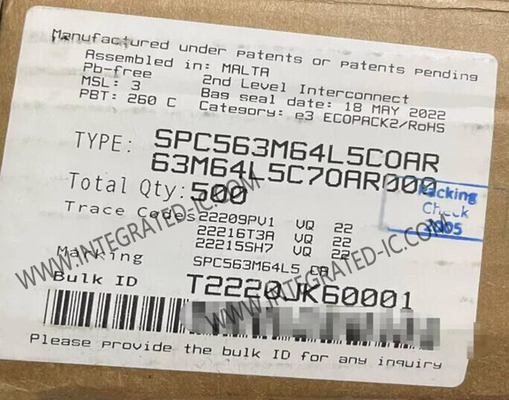 SPC563M64L5COAR Mikrokontroler MCU 32-Bit Power Architecture MCU Untuk Aplikasi Powertrain Otomotif