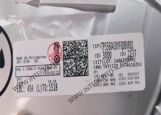 Chip sirkuit terpadu TPS560430YFQDBVRQ1 36V 600mA Konverter Buck Sinkron
