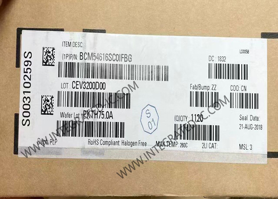 BCM54616SC0IFBG ETHERNET IC Single-chip Transceiver Ethernet Speed-Speed ​​Terpadu