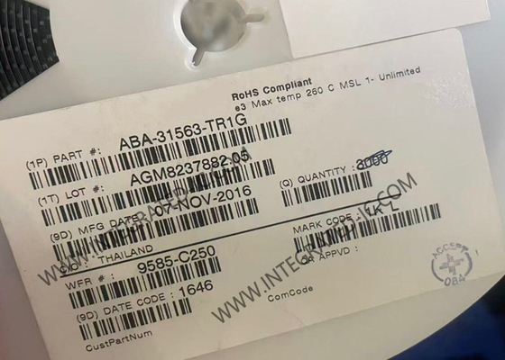 ABA-31563-TR1G Modul Komunikasi Wireless 0Hz hingga 3,5GHz RF Amplifier IC SOT-363-6