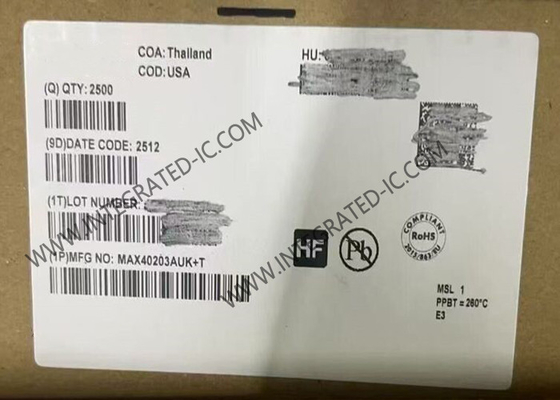 MAX40203AUK Integrated Circuit Chip 1A Diode Ideal SOT-23-5 Ideal Diode Current Switch