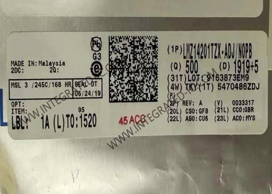 LMZ14201TZX-ADJ CRIP Sirkuit Terpadu 1A Modul Daya Switcher Sederhana To-PMOD-7
