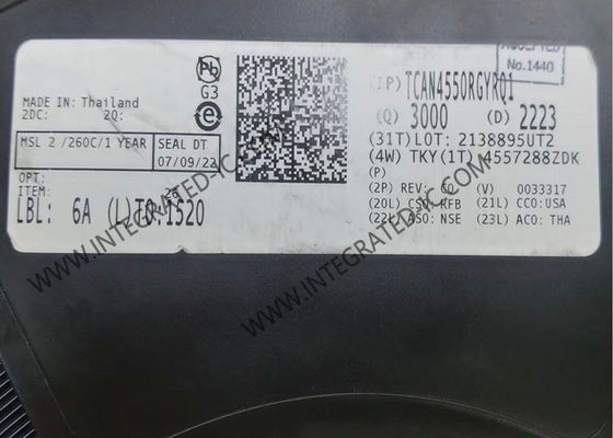 Integrated Circuit Chip TCAN4550RGYRQ1 Otomotif Terintegrasi CAN Transceiver