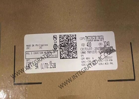 TMS320F2812PGFA Microcontroller MCU 150MHz C2000TM C28x MCU Titik Tetap LQFP-176