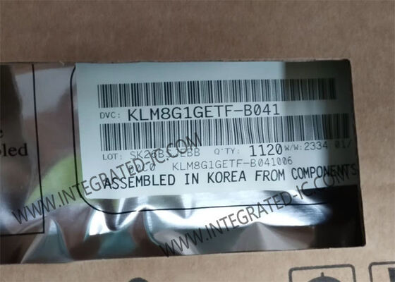 KLM8G1GETF-B041 Chip IC Memori 8GB eMMC 5.1 Chip IC Memori Untuk Elektronik Konsumen