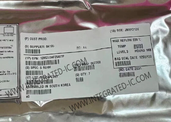 MAX 10 FPGA 10M25DAF256I7P Field Programmable Gate Array Chip Logika yang Dapat Diprogram