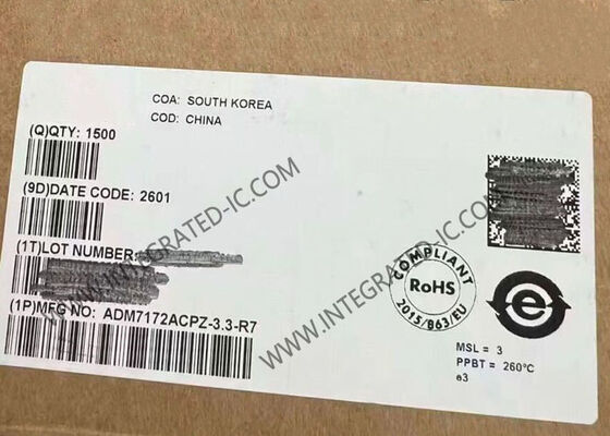 ADM7172ACPZ-3.3 Sirkuit Terpadu Chip Regulator Tegangan Kebisingan Rendah Drop Out Rendah 3.3V