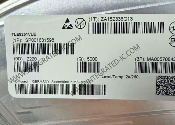 TLE9251VLE Sirkuit Terpadu Chip Otomotif Transceiver CAN FD 30mV