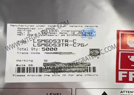 IC Sensor LSM6DS3TR-C Akselerometer Giroskop Suhu Sensor 6 Sumbu 14-VFLGA