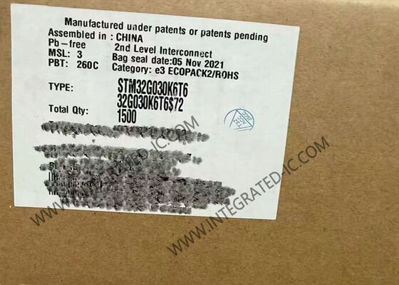 Mikrokontroler STM32G030K6T6 MCU Mikrokontroler 32-Bit IC 64MHz MCU Lini Nilai Utama