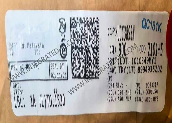 UCC3895N Integrated Circuit Chip Phase-Shifted Full-Bridge Controller dengan Logika Kontrol yang Ditingkatkan