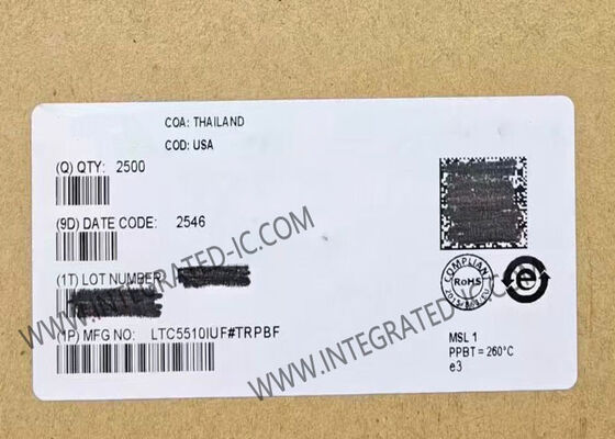 LTC5510IUF Wireless Communication Module 1MHz sampai 6GHz 105mA RF Mixer IC QFN-16